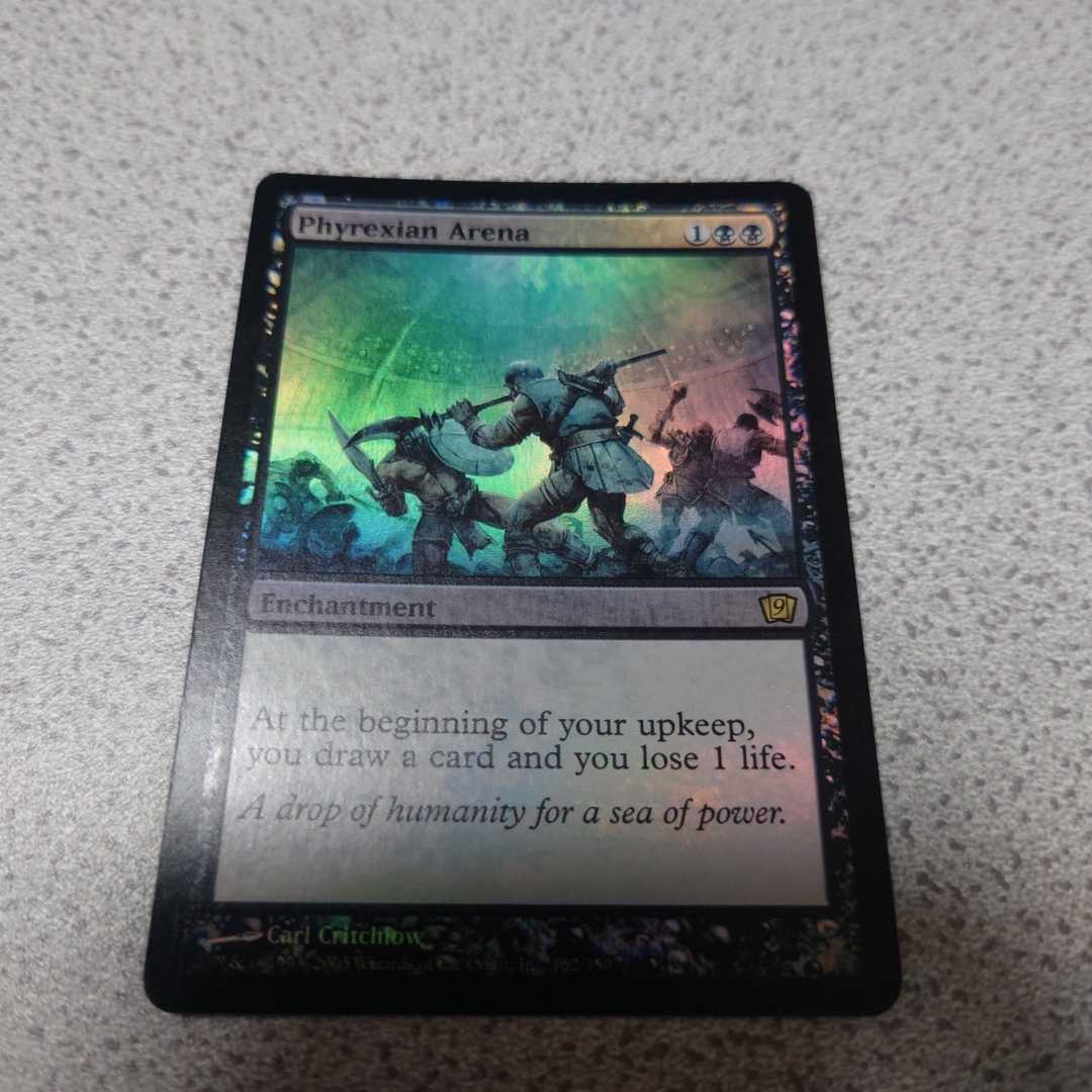 MTG【Foil/日英英英】ファイレクシアの闘技場/Phyrexian Arena [APC