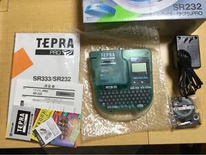 キングジム TEPRA PRO SR232 一式