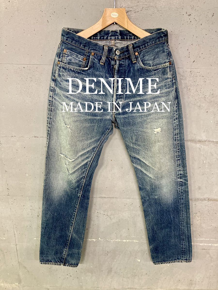 最終値下げ DENHAM ウォッシュ加工セルビッチデニム!日本製 Grade