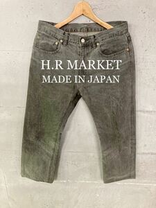 H.R MARKET серый cell bichi Denim! сделано в Японии! красный уголок!