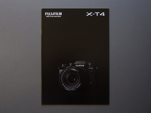 [ catalog only ]FUJIFILM 2020.03 X-T4 inspection XF XC FUJINON LENS Fuji Film 