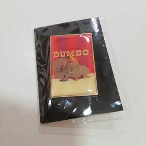 レトロ ダンボ ピンバッジ 4.5cm×3cm 未使用 [Walt Disney DUMBO Vintage]