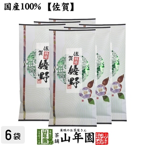 お茶 日本茶 煎茶 日本茶 お茶 茶葉 特選嬉野 100g×6袋セット 送料無料