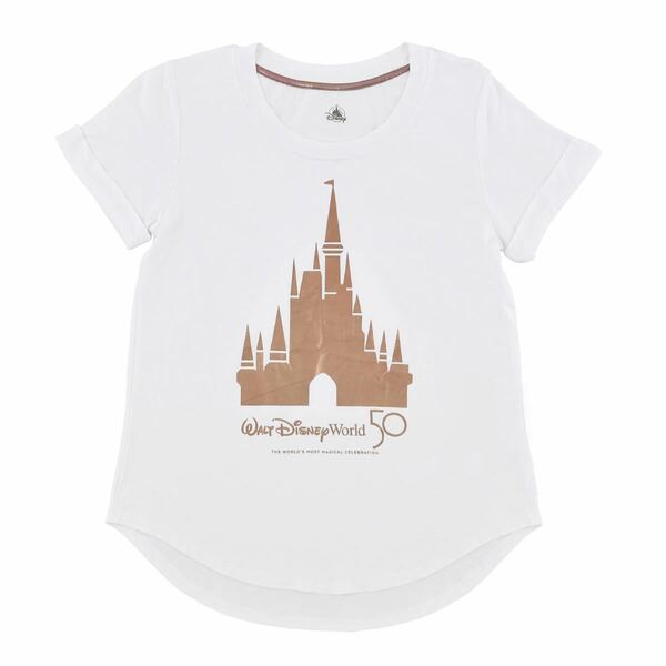 WDW 50周年　キャッスル　Tシャツ　ウォールトディズニーワールド