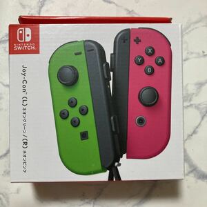 【新品・未開封】Nintendo JOY-CON ネオングリーン/ネオンピンク