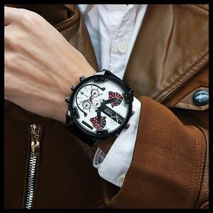 16◆新品・未使用◆◎XINEW(白)腕時計 クロノグラフ アンティーク 正規品 クオーツセイコー 海外モデル ディーゼルadidasゴールド機械式⑭