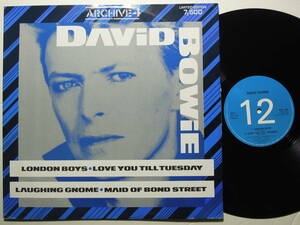 David Boowie・London Boys　4 Track UK 12” EP