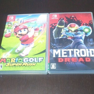 マリオゴルフ&メトロイドドレッド Switch