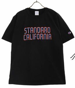 【新品】スタンダードカリフォルニア チャンピオン SD T1011 Tシャツ ブラック Lサイズ STANDARD CALIFORNIA CHAMPION