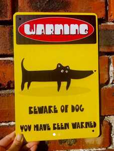  pop dog owner signboard 
