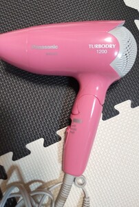 Panasonic ターボヘアドライヤー ピンク 軽量 旅行 コンパクト シンプル 送料込