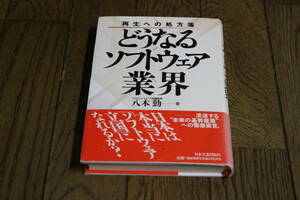 どうなるソフトウェア業界　「再生」への処方箋　八木勤　初版　帯付き　日本実業出版社　Y373