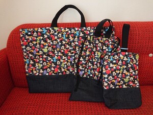 ★Rmam様専用★ レッスンバッグ、体操着袋、上靴入れ