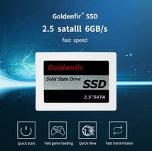 新品$即決!SSD 120GB Goldenfir SATA3 / 6.0Gbps 未開封 ノートPC デスクトップPC 内蔵型 パソコン 2.5インチ 高速 NAND TLC_画像5