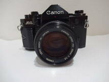 ☆Canon☆キャノン A-1 フィルムカメラ＋CANON LENS FD 50mm 1:1.2 1円スタート_画像1