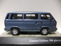 １／４３ フォルクスワーゲンＴ３ Volkswagen T3 Bus Blue Star １：４３ミニカー_画像4