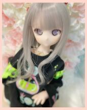 DD MDD カスタムヘッド　DDH-27番(セミホワイト肌)＋碁石アイ1種_画像2