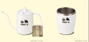 ドトール コーヒー moz モズ コラボ ステンレス タンブラー ドリップ ポット セット
