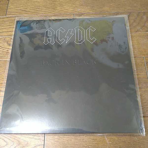 AC/DC バック・イン・ブラック LP レコード