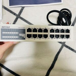 Buffalo スイッチングハブ16ポート LSW3-TX-16NSR