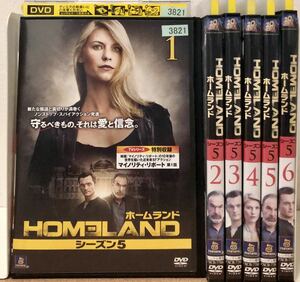 レンタル落ち】DVD HOMELAND ホームランド シーズン5 全6枚 第1話～第12話 送料無料