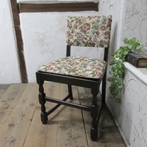 イギリス アンティーク 家具 ダイニングチェア 椅子 イス 木製 オーク 英国 DININGCHAIR 4462d_画像1