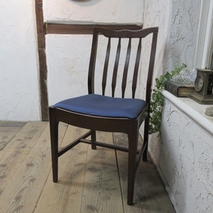 イギリス ビンテージ 家具 ダイニングチェア 椅子 イス 木製 英国 MIDCENTURY 4493dz