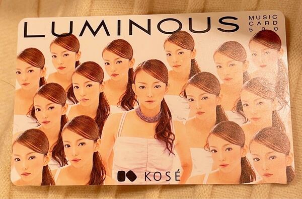 安室奈美恵☆ 音楽カードギフト