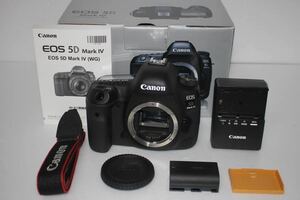 保証付 キャノン Canon EOS 5D Mark IV ボディ デジタル一眼レフカメラ【2022/06/07までの保証】 ☆431☆