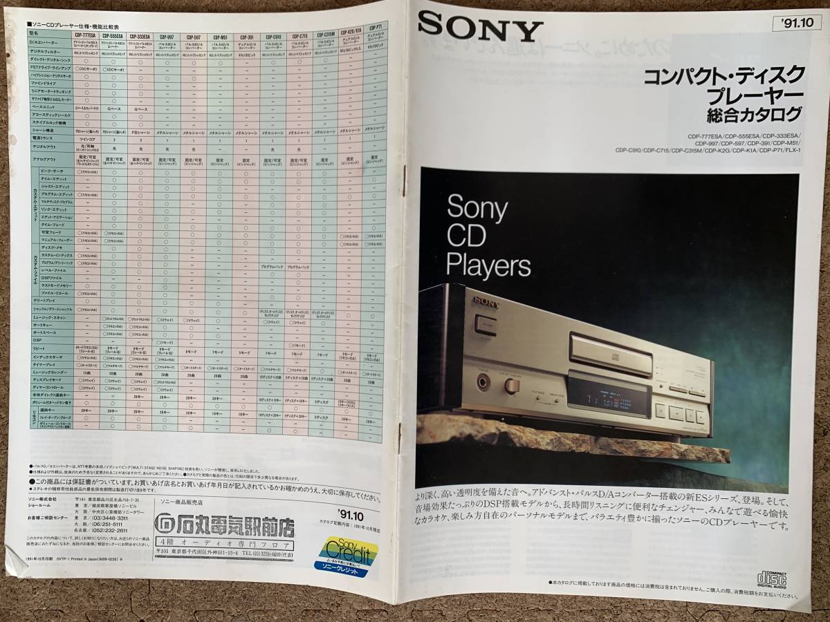 SONY CDP-777ESAの値段と価格推移は？｜1件の売買データからSONY CDP