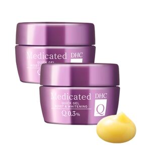 新品 未開封 DHC 薬用 Q クイックジェル モイスト&ホワイトニング オールインワンジェル 100g×2 美白 送料 無料 込