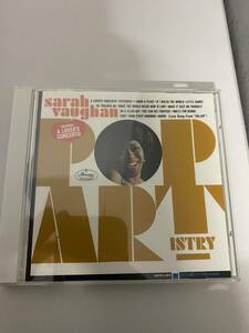 新入荷中古JAZZ CD♪ボーカルJAZZ名作♪POP ARTISTRY/Sarah Vaughan♪