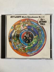 【ブルースロック/プログレッシブロック】ミック・エイブラハム・バンド（Mick Abraham Band)「AT LAST」(レア)中古CD,UKオリジCD初盤,RO40