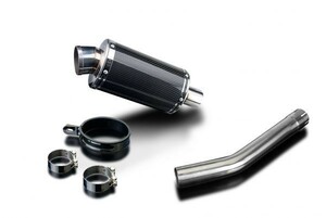 DELKEVIC スリップオンカーボンオーバルマフラー★YAMAHA YZF750R 1994-1998 225mm KIT03DB