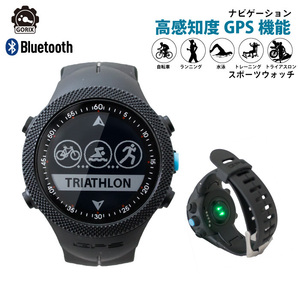 GORIX GPS 腕時計 ナビ スマートウォッチ 防水 日本語 心拍 時計 iphone android GORIMIN245　ブルートゥース Bluetooth g-2