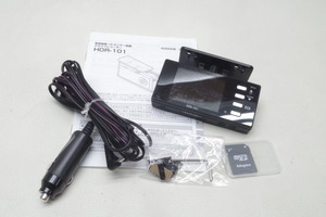 コムテック　ドライブレコーダー　HDR-101 SDカード付　ドラレコ