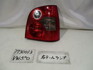 VW ポロ GH-9NBKY 右テールランプ 404789