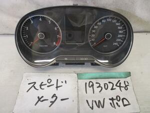 VW ポロ ABA-6RCGG スピードメーター 415071