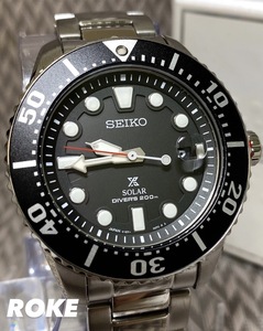 新品【SEIKO】セイコー プロスペックス PROSPEX ソーラー SOLAR 腕時計 ダイバーズウオッチ ソーラークオーツ SNE551P ブラック