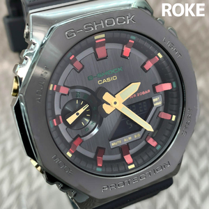 【1円】CASIO カシオ G-SHOCK ジーショック メンズ 腕時計 オクタゴン メタルケース プレシャスハートセレクション 20気圧防水 箱 説明書付