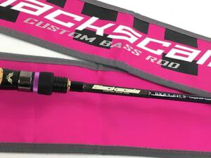 (04y6619)Valley hill(バレーヒル)/Black scale(ブラックスケール)/BKRS-64LS/1ピーススピニングロッド/釣り竿/フィッシング 中古品