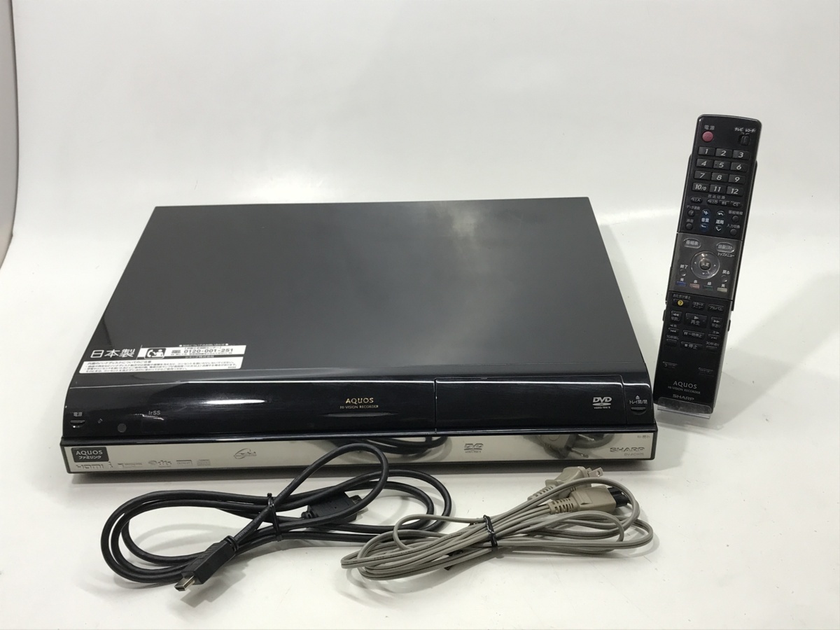 公式日本通販 SHARP AQUOS デジタルフルハイビジョンレコーダー DV-ACW75 DVDレコーダー
