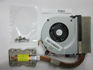 【CPUファン】 NEC Lavie LL770/F等 UDQFZJH02CCM DC280009YP0 DC5V 0.32A ファン+ヒートシンク+ネジ付 送料198円～ #5