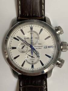 SEIKO セイコー 時計 クロノグラフ 7T62-0LG0 メンズ 腕時計 クオーツ 耐水100M◆7767