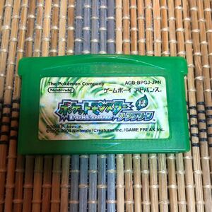 GBA用ソフト ポケットモンスター リーフグリーン