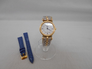 【腕時計】　Van Cleef & Arpels　ヴァンクリーフ＆アーペル　《la collection》　ラ・コレクション　アナログ2針　クォーツ式　SY02-FB1