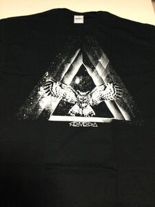 REMERA レメラ - グラフィックビッグＴシャツ(OWL)◆長期保管・デッドストック・未使用品◎kradness◆サイズFREE●ブラック