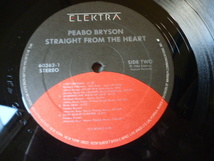 Peabo Bryson / Straight From The Heart シュリンク付 最高ヴォーカル オリジナルUS盤 LP _画像5