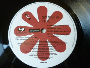 Simply Red / Fake メロディアス POPサウンド 12 ORIGINAL MIX & REMIX 収録　試聴