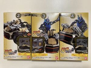 【送料込み】【未使用】装動 仮面ライダー セイバー Book10 ライドガトライカー ABCセット